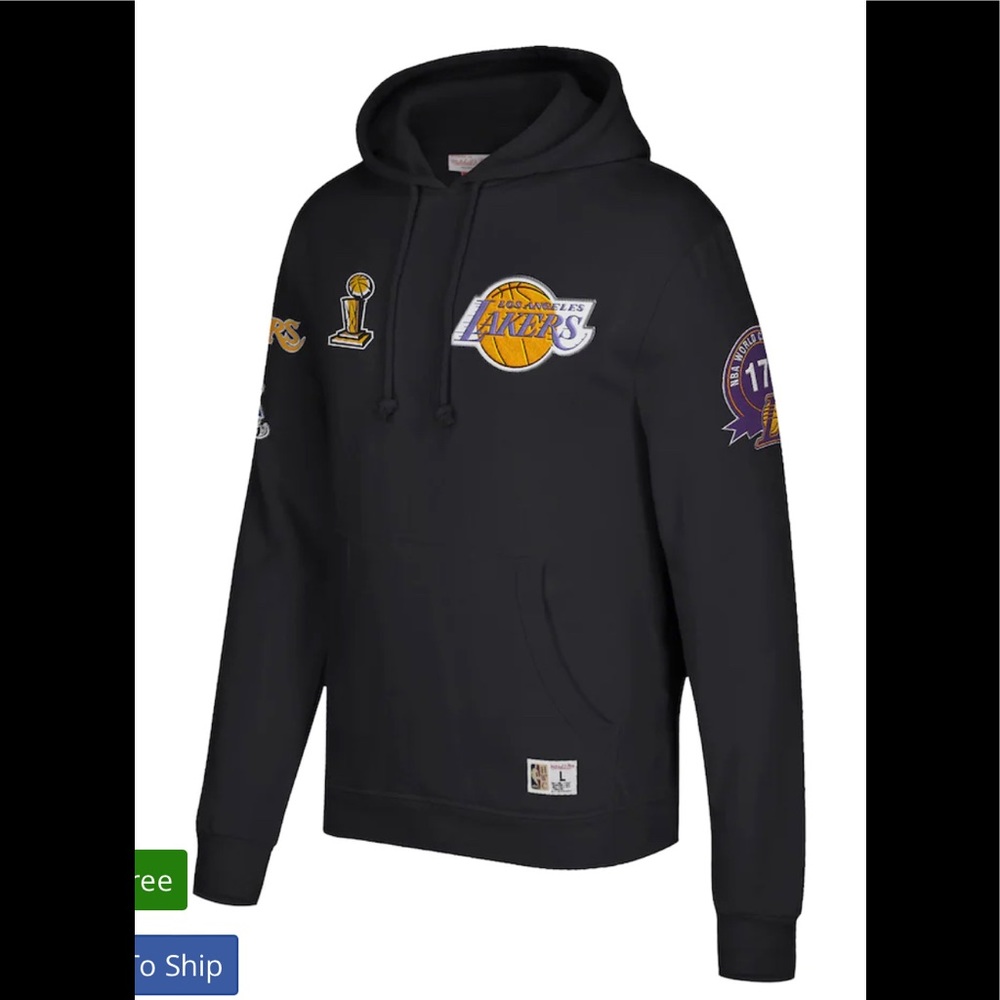 Lakers Mitchell Ness Hoodie